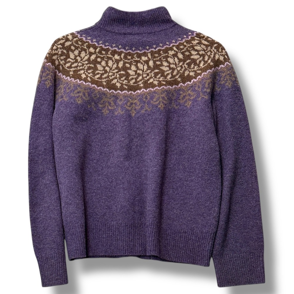Eddie Bauer XL Petite Wool Cardigan Sweater. - Picture 3 of 9
